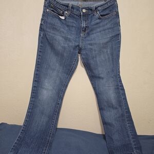 Old Navy Blue Flared Jeans - Classic Mid Wash